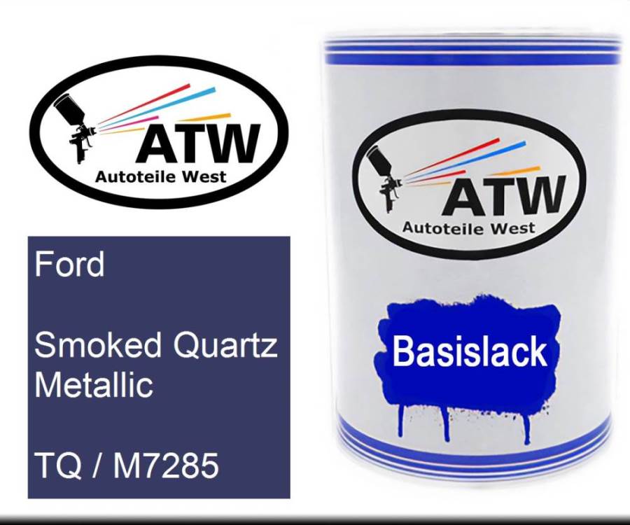 Ford, Smoked Quartz Metallic, TQ / M7285: 500ml Lackdose, von ATW Autoteile West.